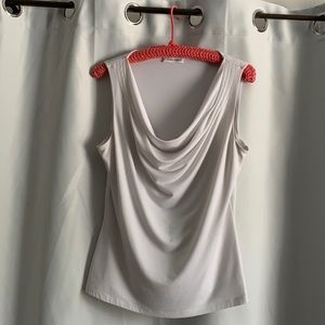 Calvin Klein top white/grey color M